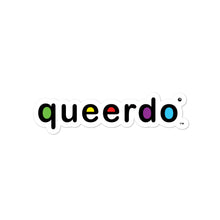 Load image into Gallery viewer, Bubble-free queerdo stickers
